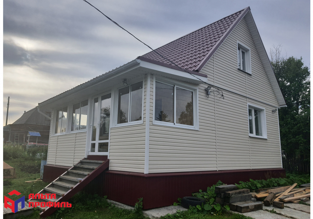 АЛЬТА КЛАССИКА Виниловый сайдинг | кремовый, 3м