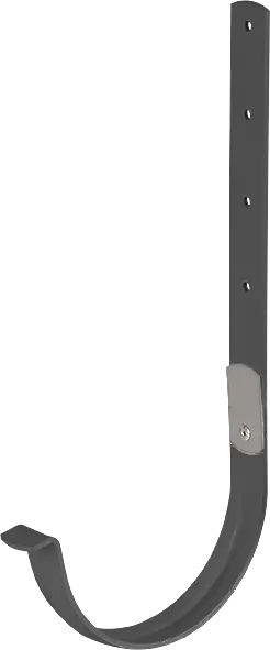 Кронштейн желоба, Металл, серия Элит, цвет Графит