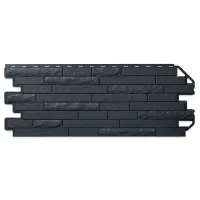 ПАНЕЛЬ КИРПИЧ АНТИК ЭКО, ЦВЕТ ГРАФИТ