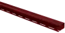 Планка "J - trim" Красная Т-15 - 3,00м (А)
