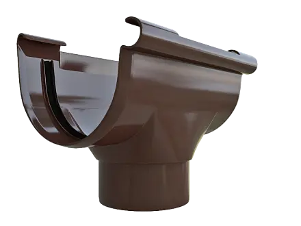 Воронка, ПВХ, серия Элит, цвет Коричневый